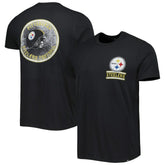 Pittsburgh Steelers '47 Open Field Franklin T-Shirt - Black T-shirts