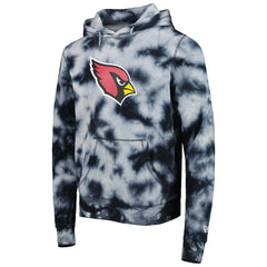Arizona Cardinals New Era Team Tie-Dye Pullover Hoodie - Black Hoodies