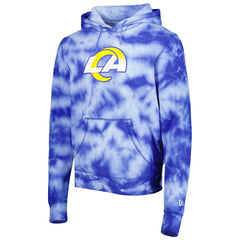 Los Angeles Rams New Era Team Tie-Dye Pullover Hoodie - Royal Hoodies