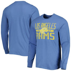 Los Angeles Rams '47 Brand Wide Out Franklin Long Sleeve T-Shirt - Royal T-shirts