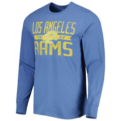 Los Angeles Rams '47 Brand Wide Out Franklin Long Sleeve T-Shirt - Royal T-shirts