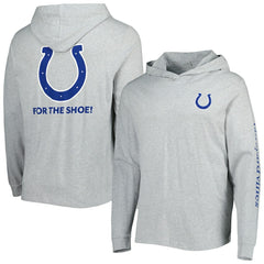 Indianapolis Colts Vineyard Vines Local Long Sleeve Hoodie T-Shirt - Heathered Gray Hoodies