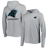 Carolina Panthers Vineyard Vines Local Long Sleeve Hoodie T-Shirt - Heathered Gray Hoodies