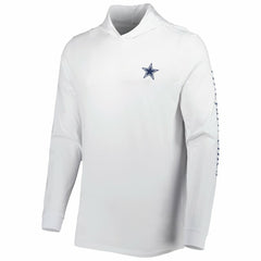 Dallas Cowboys Vineyard Vines Local Long Sleeve Hoodie T-Shirt - White Hoodies