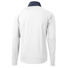 Houston Texans Cutter & Buck Adapt Eco Knit Hybrid Recycled Quarter-Zip Pullover Top - White Pullover
