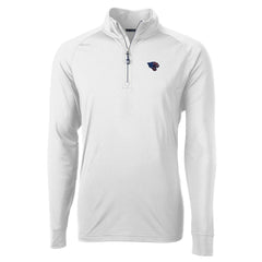 Jacksonville Jaguars Cutter & Buck Team Adapt Eco Knit Hybrid Recycled Quarter-Zip Pullover Top - White Pullover