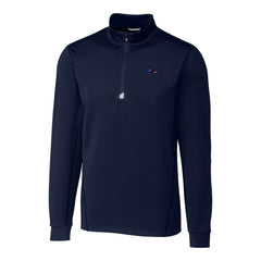 Baltimore Ravens Cutter & Buck Big & Tall Traverse Stretch Quarter-Zip Pullover Top - Navy Pullover