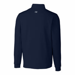 Houston Texans Cutter & Buck Big & Tall Traverse Stretch Quarter-Zip Pullover Top - Navy Pullover