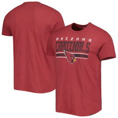 Arizona Cardinals '47 Team Stripe T-Shirt - Cardinal T-shirts