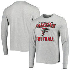 Atlanta Falcons '47 Dozer Franklin Long Sleeve T-Shirt - Heathered Gray T-shirts