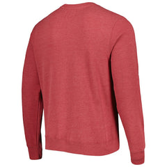Arizona Cardinals '47 Bypass Tribeca Pullover Sweatshirt - Heathered Cardinal Pullover
