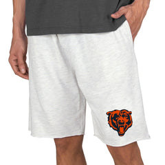 Chicago Bears Concepts Sport Mainstream Terry Shorts - Oatmeal Shorts
