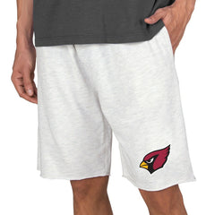 Arizona Cardinals Concepts Sport Mainstream Terry Shorts - Oatmeal Shorts