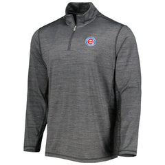 Chicago Cubs Tommy Bahama Delray IslandZone Half-Zip Top - Charcoal Tops
