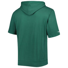 Green Bay Packers Washed Short Sleeve Pullover Hoodie - Green Hoodies
