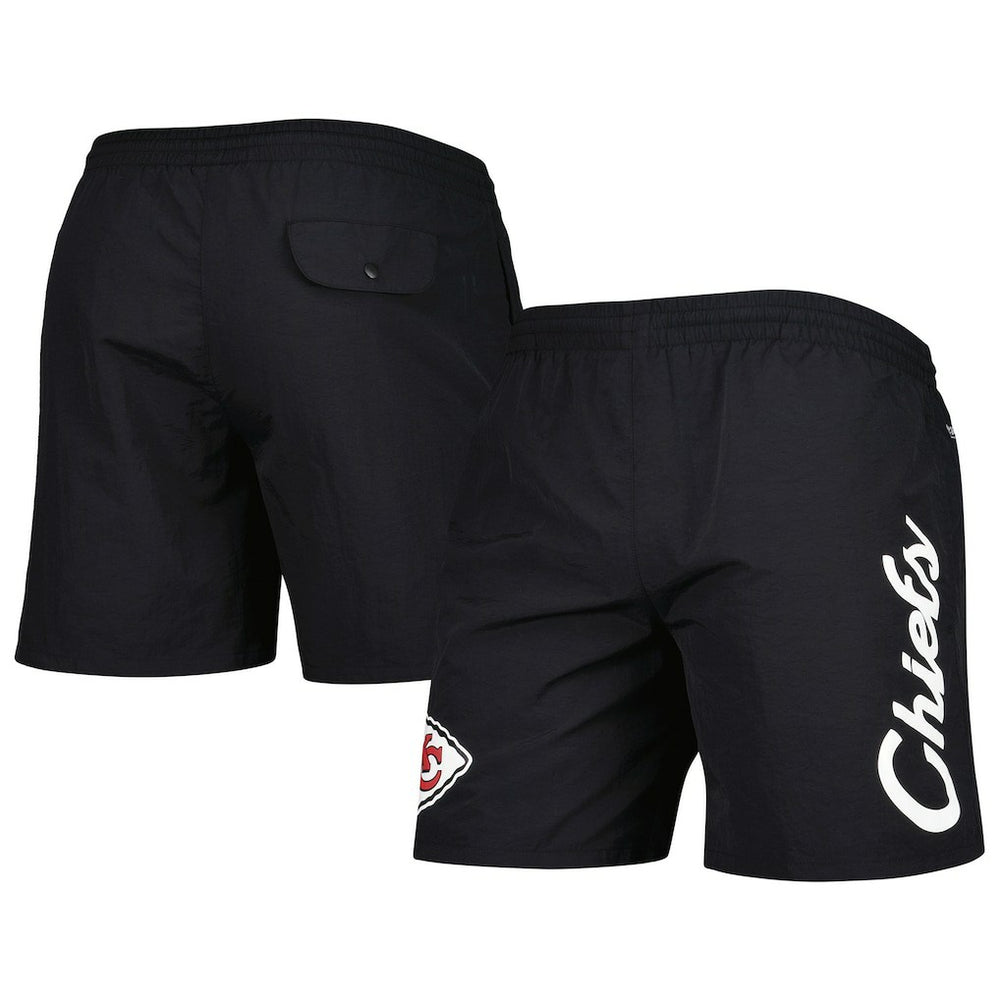 Kansas City Chiefs Team Essentials Nylon Shorts - Black Shorts