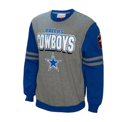 Dallas Cowboys All Over 2.0 Pullover Sweatshirt - Royal Pullover