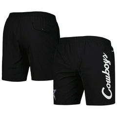 Dallas Cowboys Team Essentials Nylon Shorts - Black Shorts