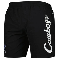Dallas Cowboys Team Essentials Nylon Shorts - Black Shorts