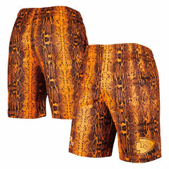 Kansas City Chiefs New Era Summer Pop Shorts - Orange Shorts