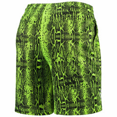 New England Patriots New Era Summer Pop Shorts - Neon Green Shorts