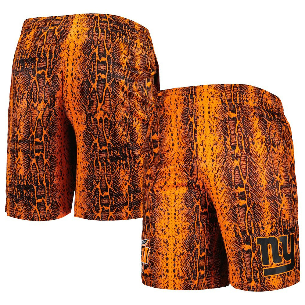 New York Giants New Era Summer Pop Shorts - Orange Shorts