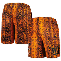 New York Giants New Era Summer Pop Shorts - Orange Shorts