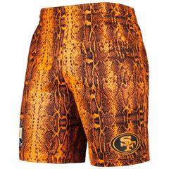 San Francisco 49ers New Era Summer Pop Shorts - Orange Shorts