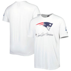 New England Patriots New Era Historic Champs T-Shirt - White T-shirts