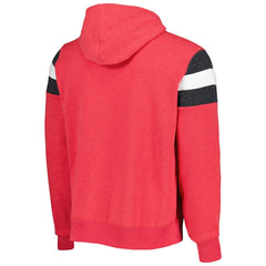 San Francisco 49ers '47 Legacy Premier Nico Pullover Hoodie - Scarlet Hoodies