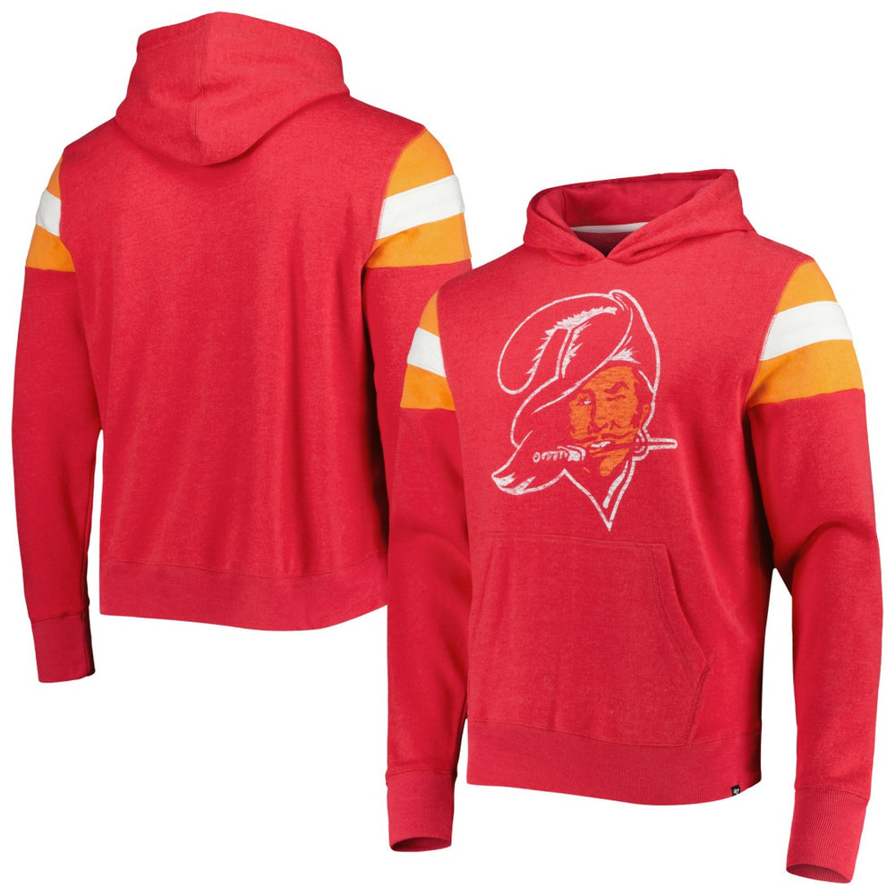 Tampa Bay Buccaneers '47 Legacy Premier Nico Pullover Hoodie - Red Hoodies