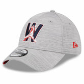 Washington Nationals New Era 2023 Clubhouse 39THIRTY Flex Hat - Gray Hats