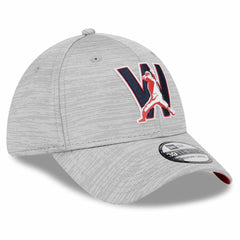 Washington Nationals New Era 2023 Clubhouse 39THIRTY Flex Hat - Gray Hats