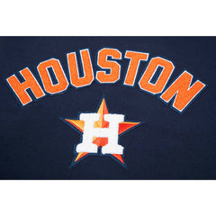 Houston Astros Pro Standard Women's Classic Fleece Pullover Hoodie - Navy Hoodies