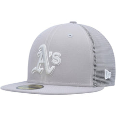 Athletics New Era 2023 On-Field Batting Practice 59FIFTY Fitted Hat - Gray Hats