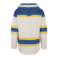St. Louis Blues '47 Rockaway Lace-Up Pullover Hoodie - Oatmeal | US 4993248