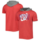 Washington Nationals New Era Team Hoodie T-Shirt - Red Hoodies