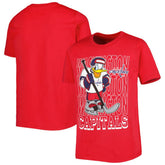 Washington Capitals Youth Disney Donald Duck Three-Peat T-Shirt - Red | US 4994868