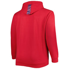 Washington Capitals Big & Tall Fleece Pullover Hoodie - Red | US 4995012