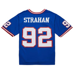 Michael Strahan New York Giants Big & Tall 1993 Retired Player Replica Jersey - Royal Jerseys
