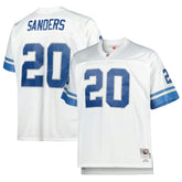 Barry Sanders Detroit Lions Big & Tall 1996 Retired Player Replica Jersey - White Jerseys