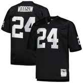 Charles Woodson Las Vegas Raiders Big & Tall 1998 Retired Player Replica Jersey - Black Jerseys
