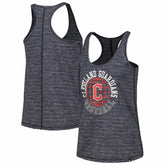 Cleveland Guardians New Era Women's Active Racerback Tank Top - Navy Tanks