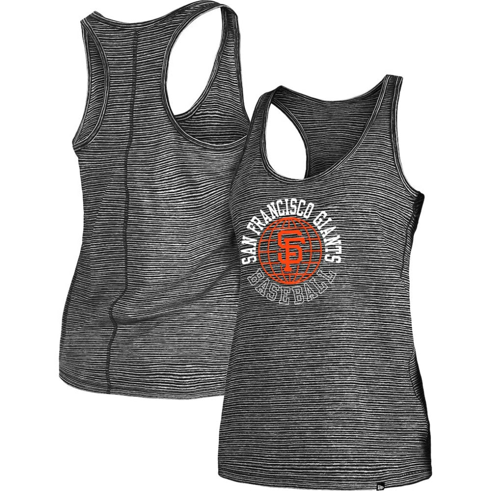 San Francisco Giants New Era Women's Active Racerback Tank Top - Black Tanks