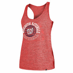 Washington Nationals New Era Women's Active Racerback Tank Top - Red Tanks