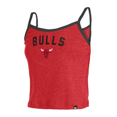 Chicago Bulls Women's Spaghetti Strap Tank Top Red - New Era