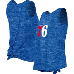 Philadelphia 76ers Women's Space Dye Active Tank Top Royal - New Era