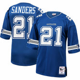 Deion Sanders Dallas Cowboys 1996 Authentic Throwback Retired Player Jersey - Royal Jerseys