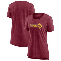 Washington Commanders Women's Hometown First Down T-Shirt - Heather Burgundy T-shirts