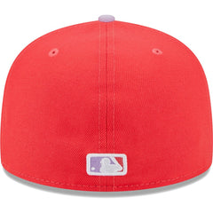 St. Louis Cardinals New Era Spring Color Two-Tone 59FIFTY Fitted Hat - Red/Lavender Hats